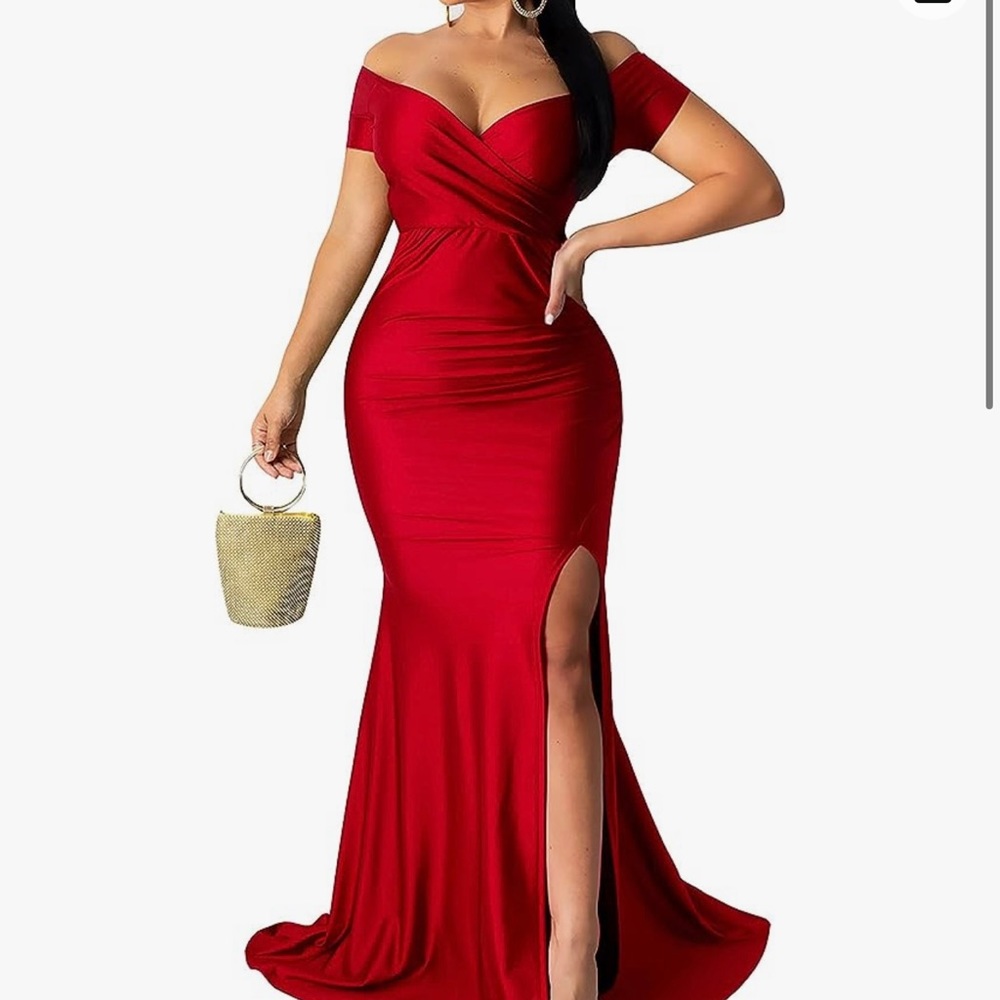 NWT Red Evening gown